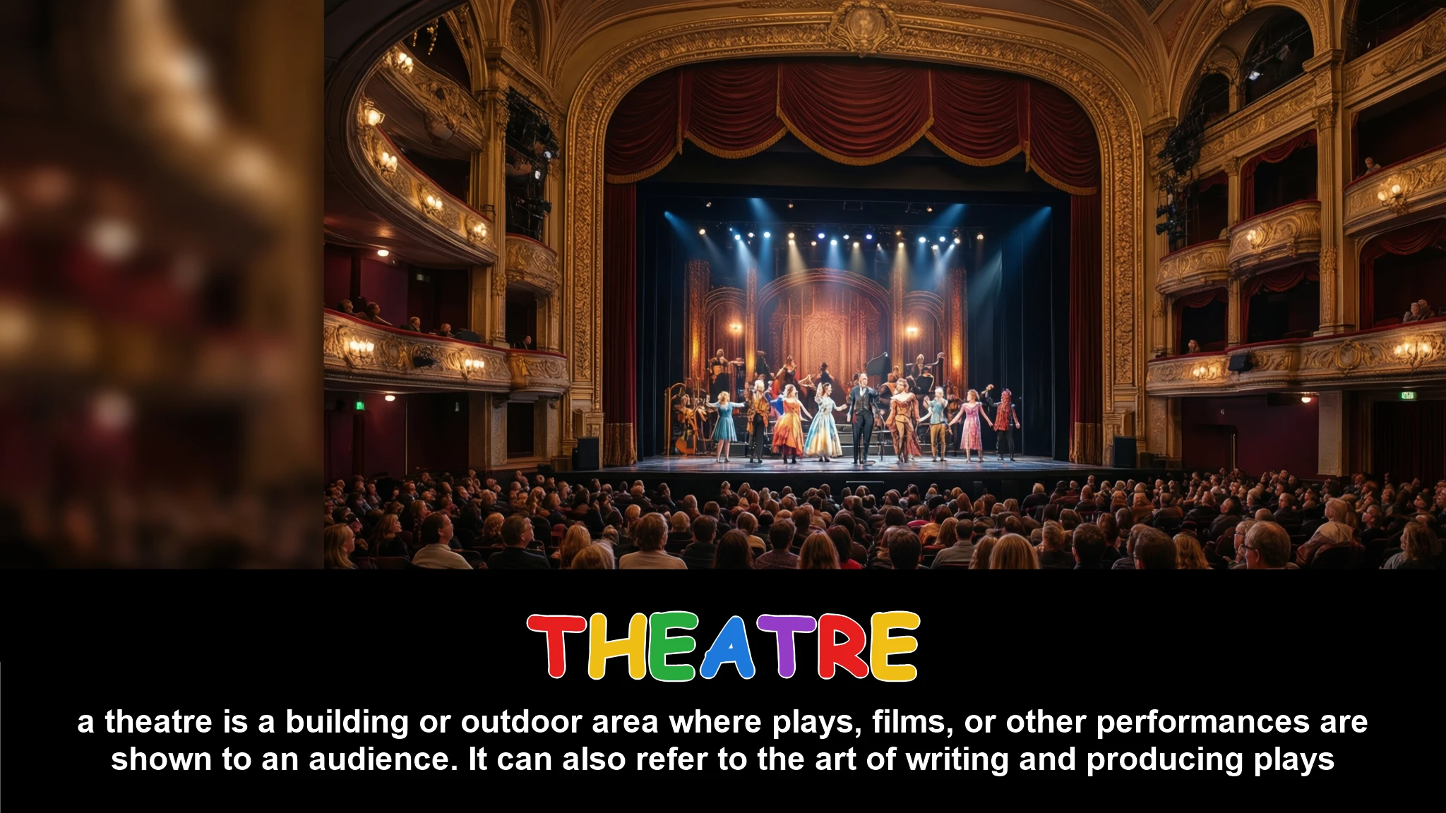 English Illustration for theatre